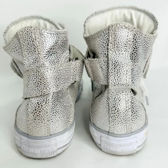 Converse Chuck Taylor All Star Brea High Tops in Silver size 7