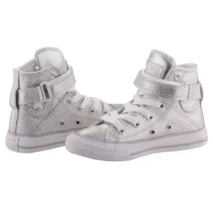 Converse Chuck Taylor All Star Brea High Tops in Silver size 7