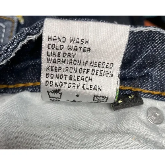 Coogi Authentic Sexy Denim Bermuda Jeans Pre-owned 98% Cotton Size 11/12
