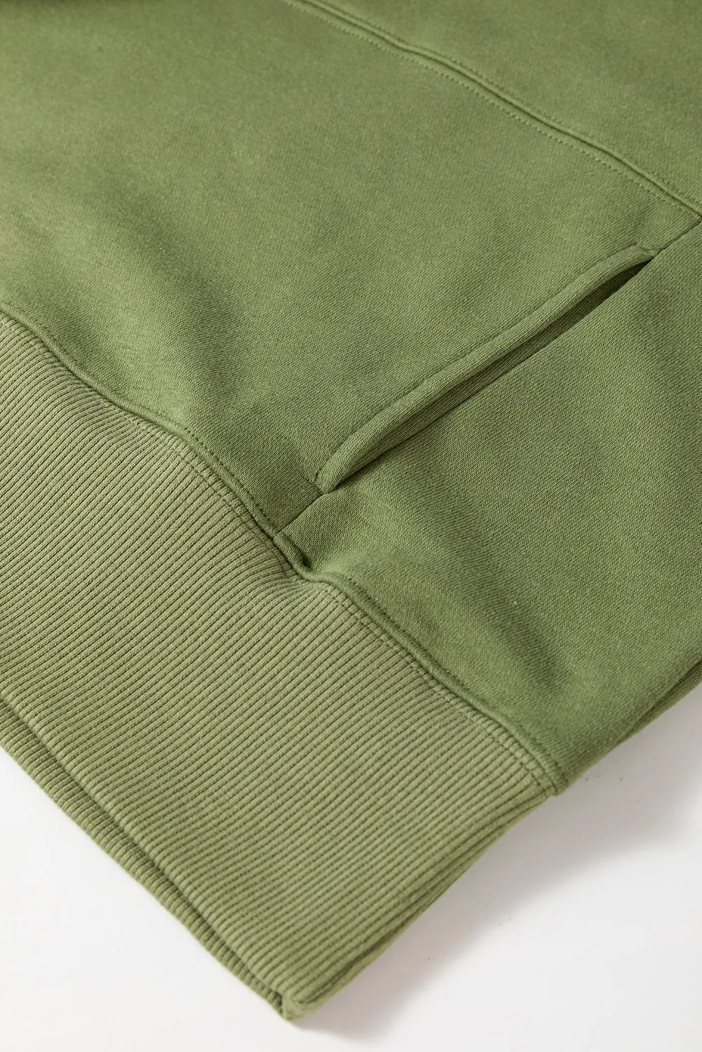 Crisscross Stitching Loose Sweatshirt
