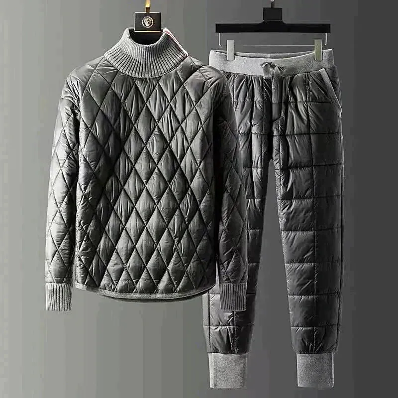 Damen Winter-Set von WOLFFMODE: Thermo-Velours, 2-teilig