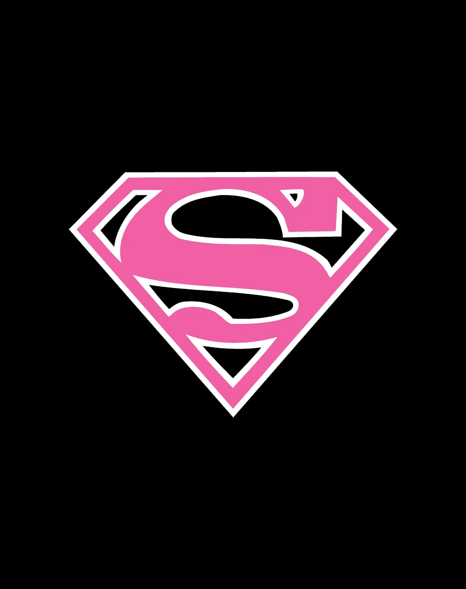 DC Comics Supergirl Logo Classic Official Men's T-Shirt