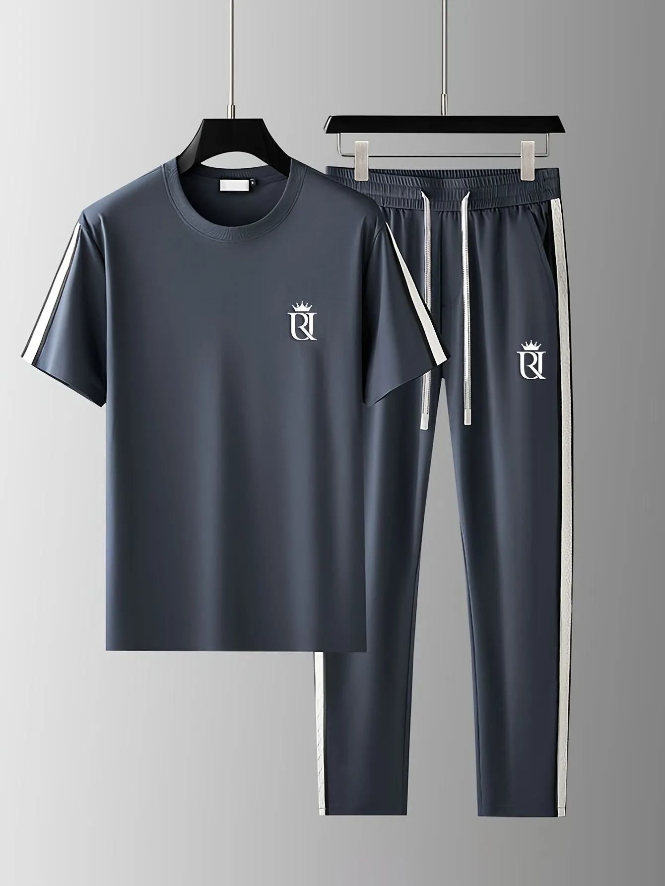Dennis - Casual Top met korte mouwen en broek