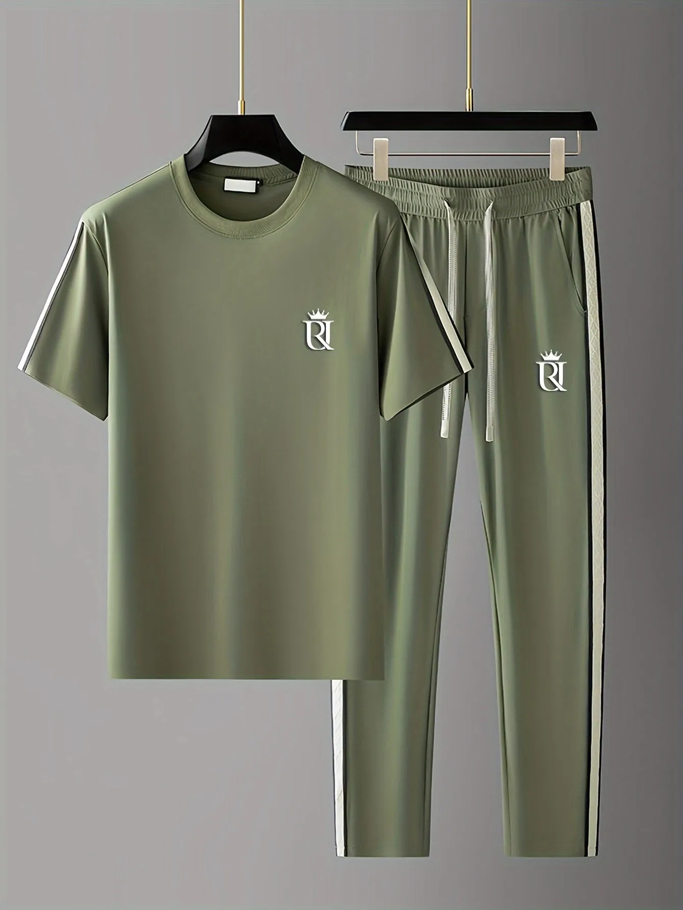 Dennis - Casual Top met korte mouwen en broek