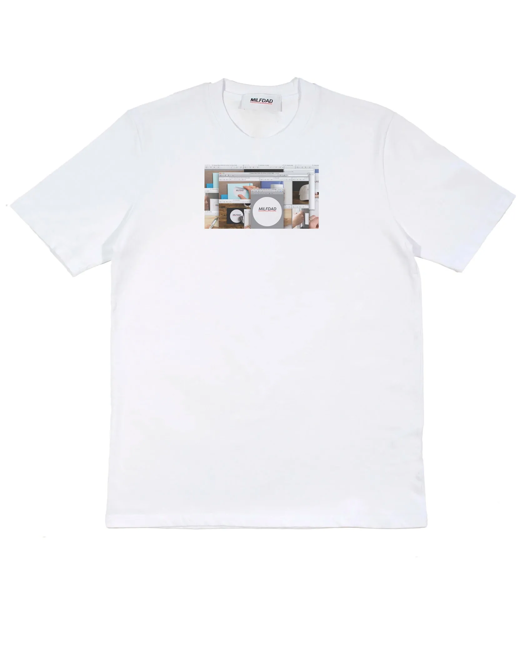 Desktop Classic Tee - White
