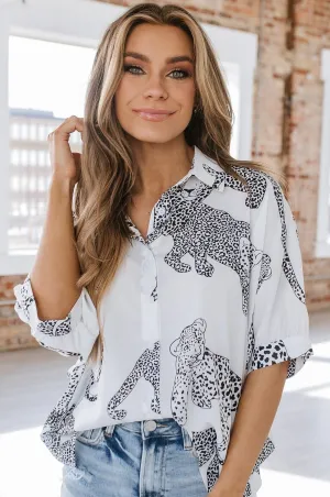 Dixon Cheetah Print Buttoned Shirt | S-XL | PRE ORDER