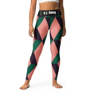 D.J. Domo "Tri Metrical" Yoga Leggings