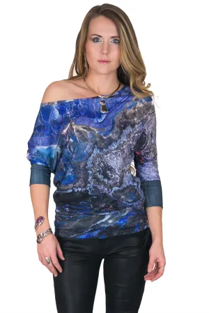 Dolman Top-Visionary Art Clothing-Landscape Clothing-Atlas Mountains