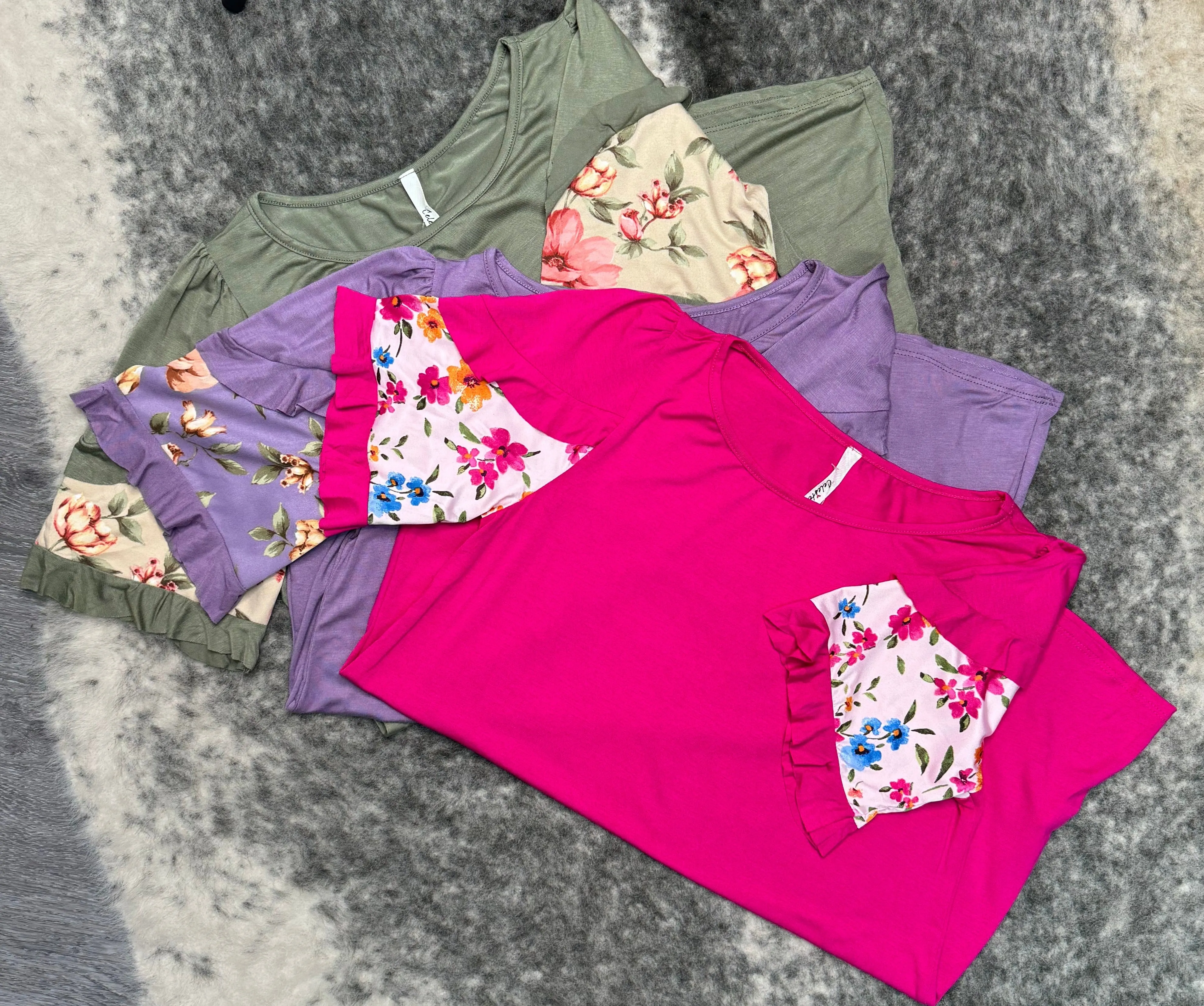 Double Layered Sleeves-Fuchsia