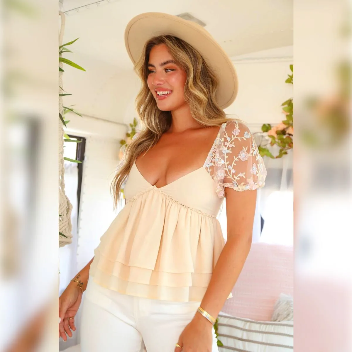 Dreamy Babydoll Top