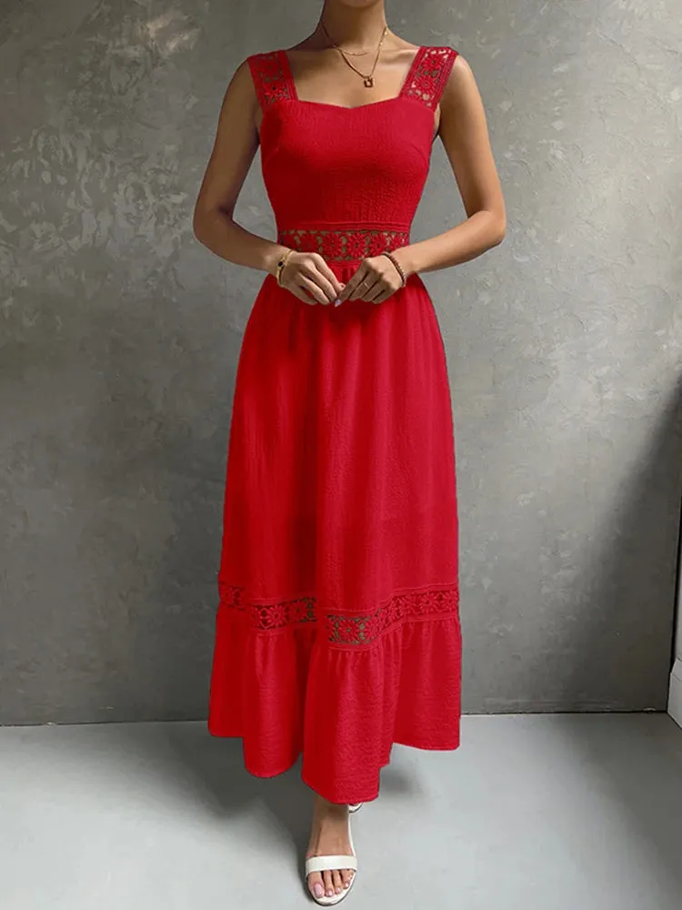 DressBetty - 2024 Sexy Backless Hollow Out Summer Evening Party Boho Dress