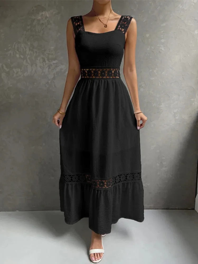 DressBetty - 2024 Sexy Backless Hollow Out Summer Evening Party Boho Dress