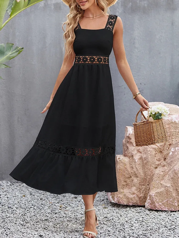 DressBetty - 2024 Sexy Backless Hollow Out Summer Evening Party Boho Dress