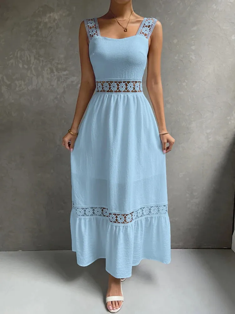 DressBetty - 2024 Sexy Backless Hollow Out Summer Evening Party Boho Dress