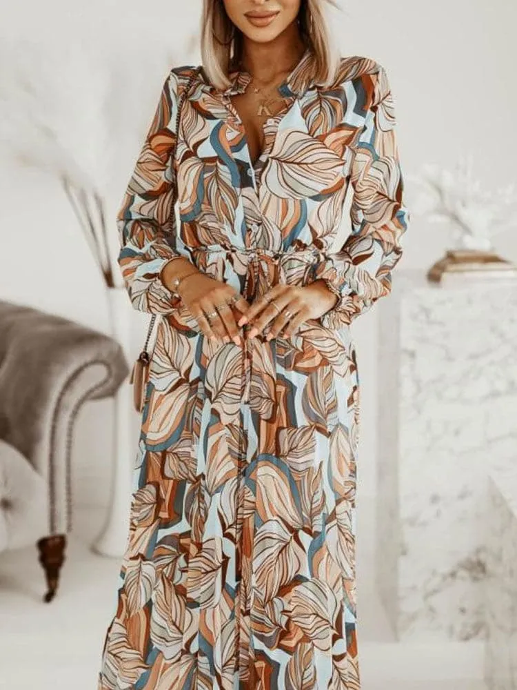 DressBetty - Elegant V Neck Boho Beach Dress
