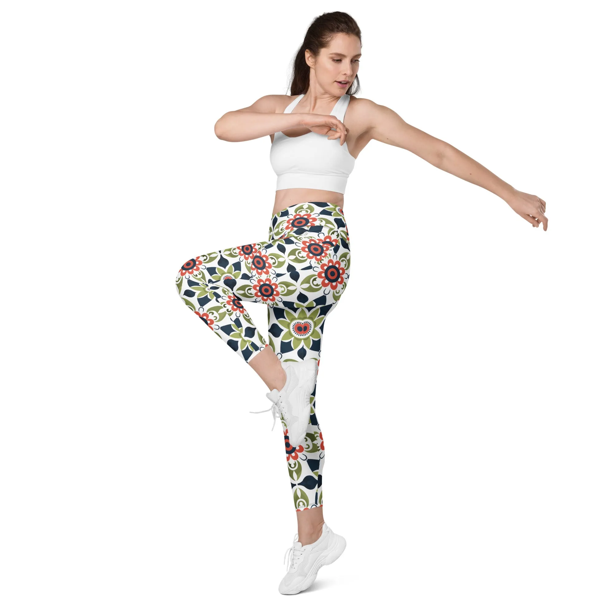 Dynamic Diva Crossover leggings with pockets
