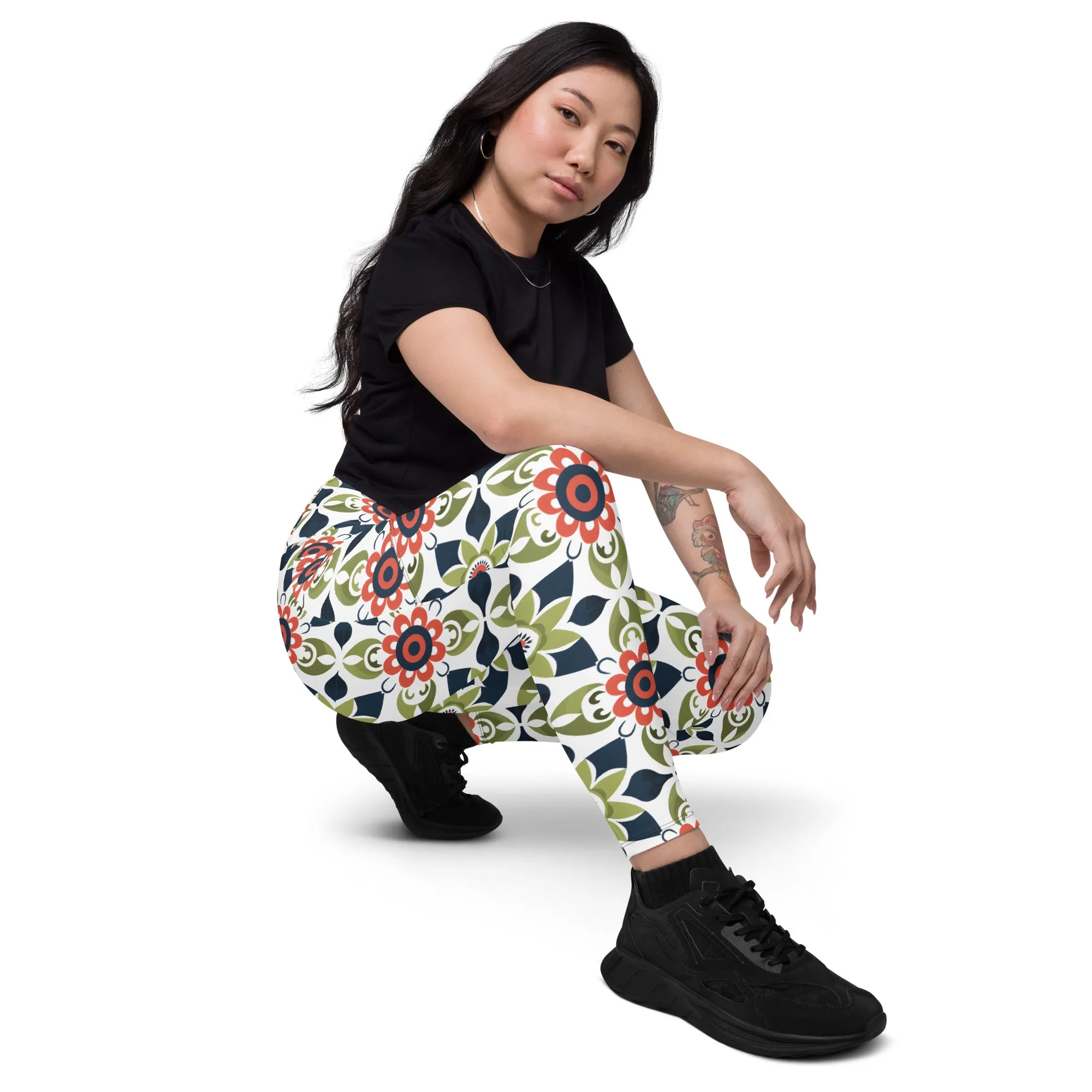 Dynamic Diva Crossover leggings with pockets