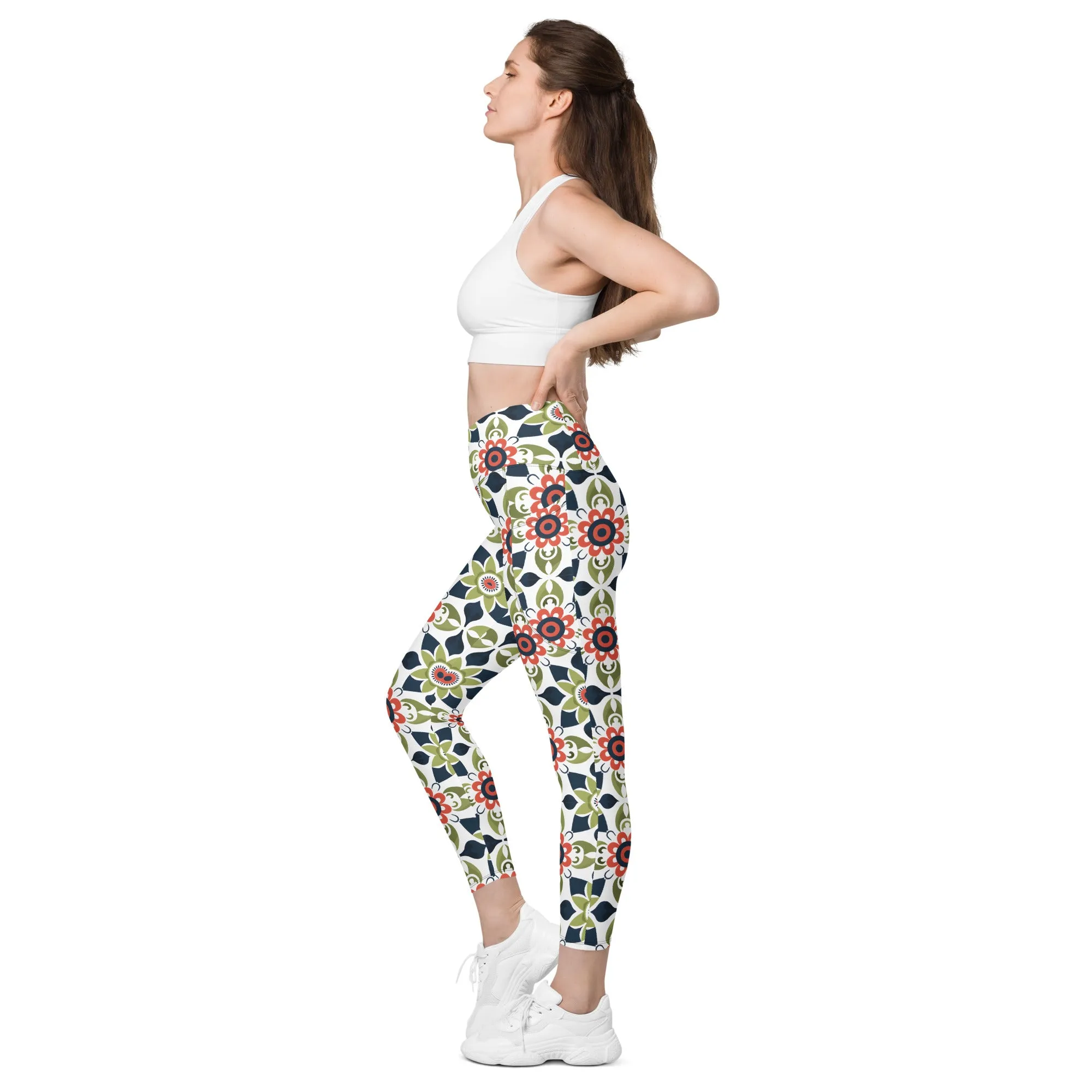 Dynamic Diva Crossover leggings with pockets