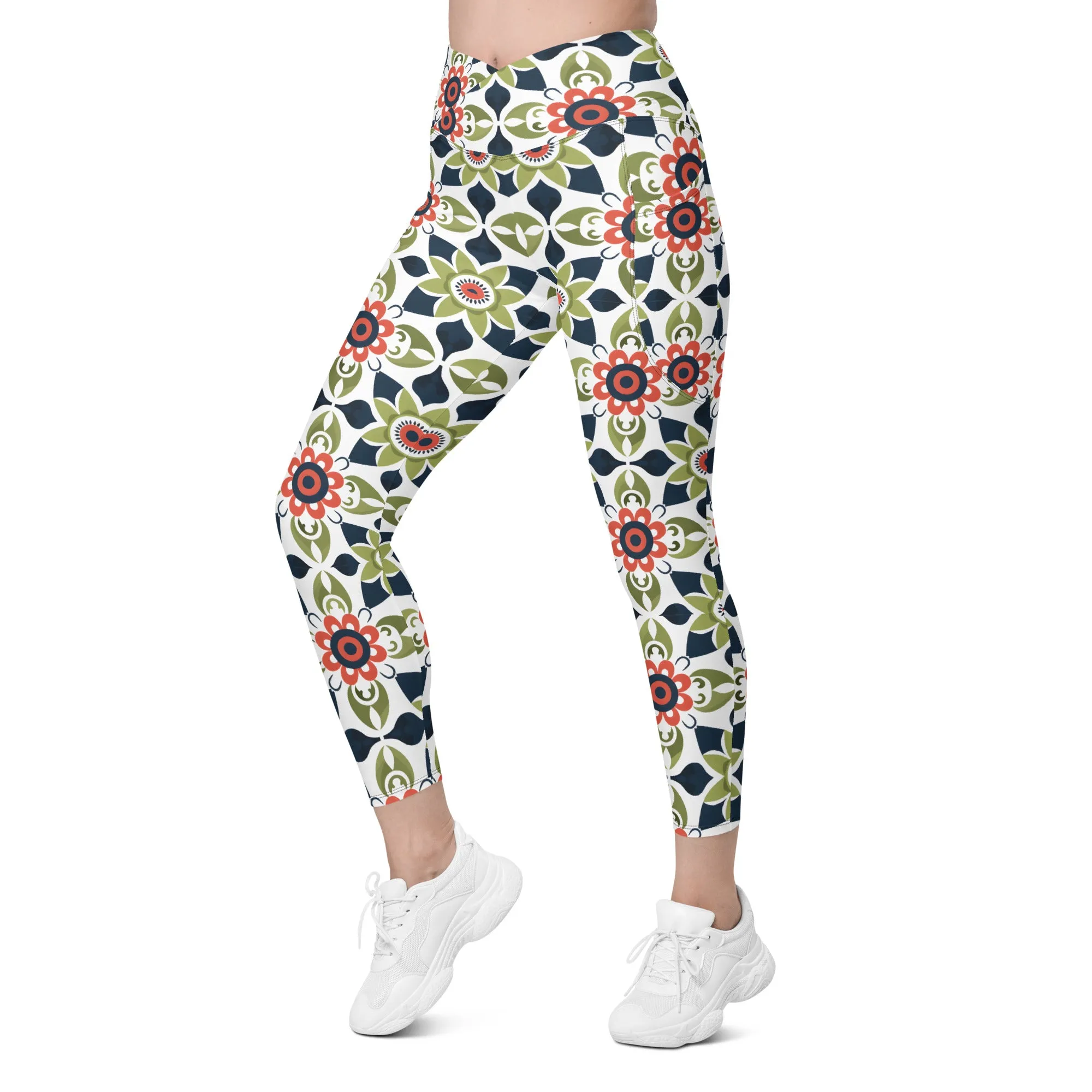 Dynamic Diva Crossover leggings with pockets