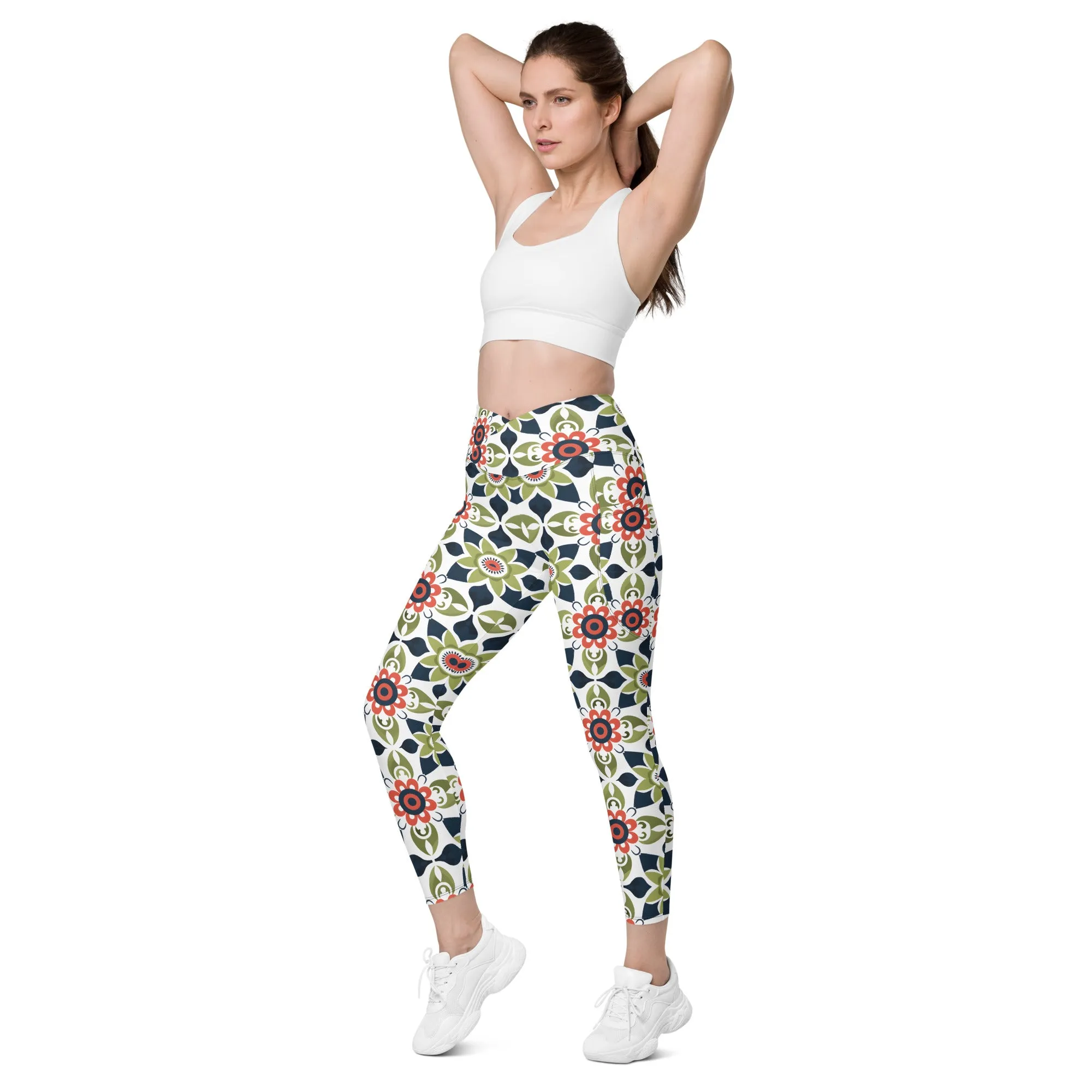 Dynamic Diva Crossover leggings with pockets