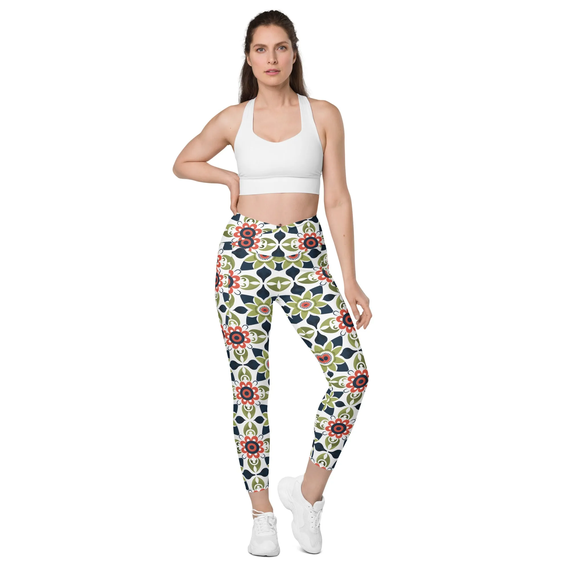 Dynamic Diva Crossover leggings with pockets