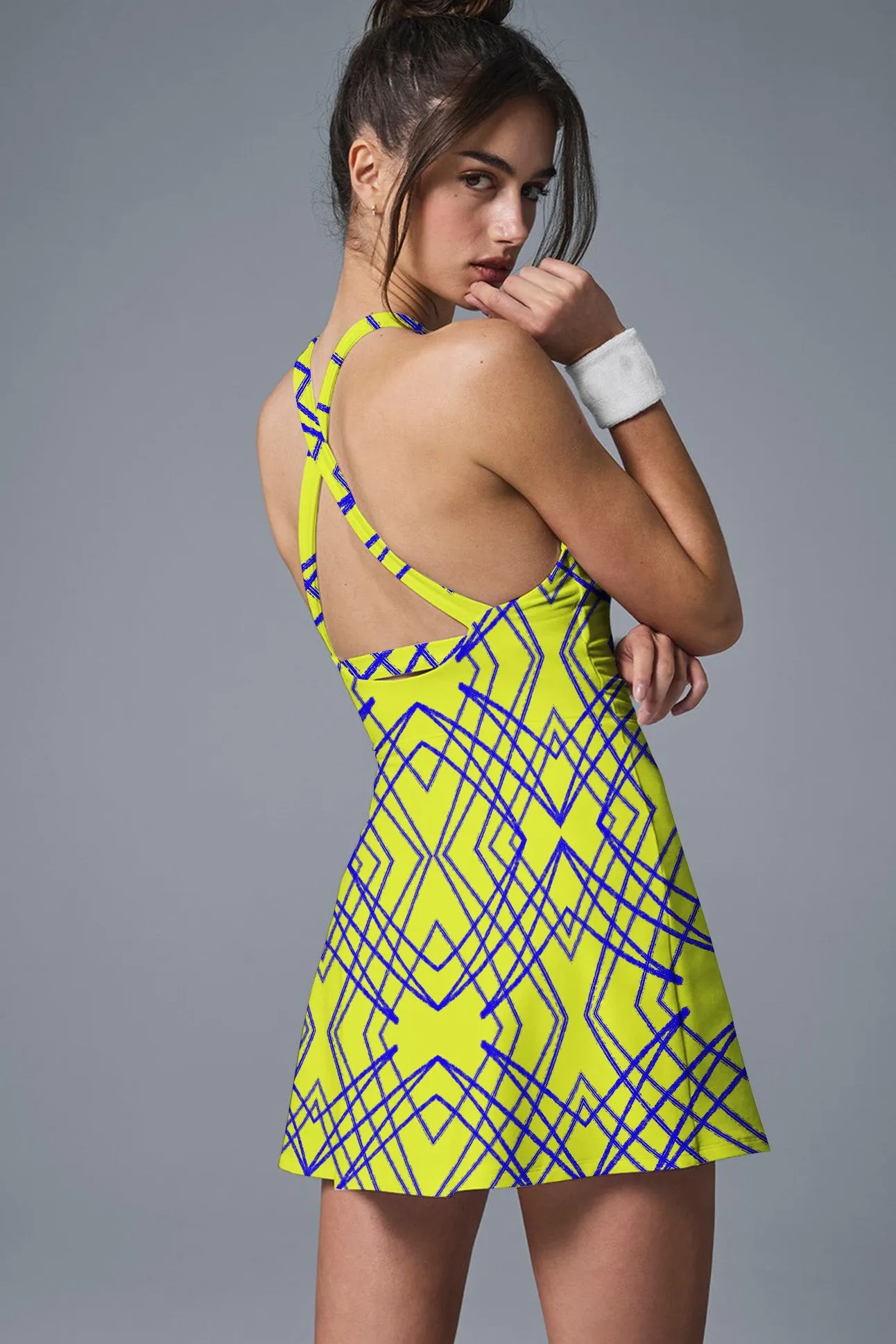 Dynamic Glow Pickleball Dress