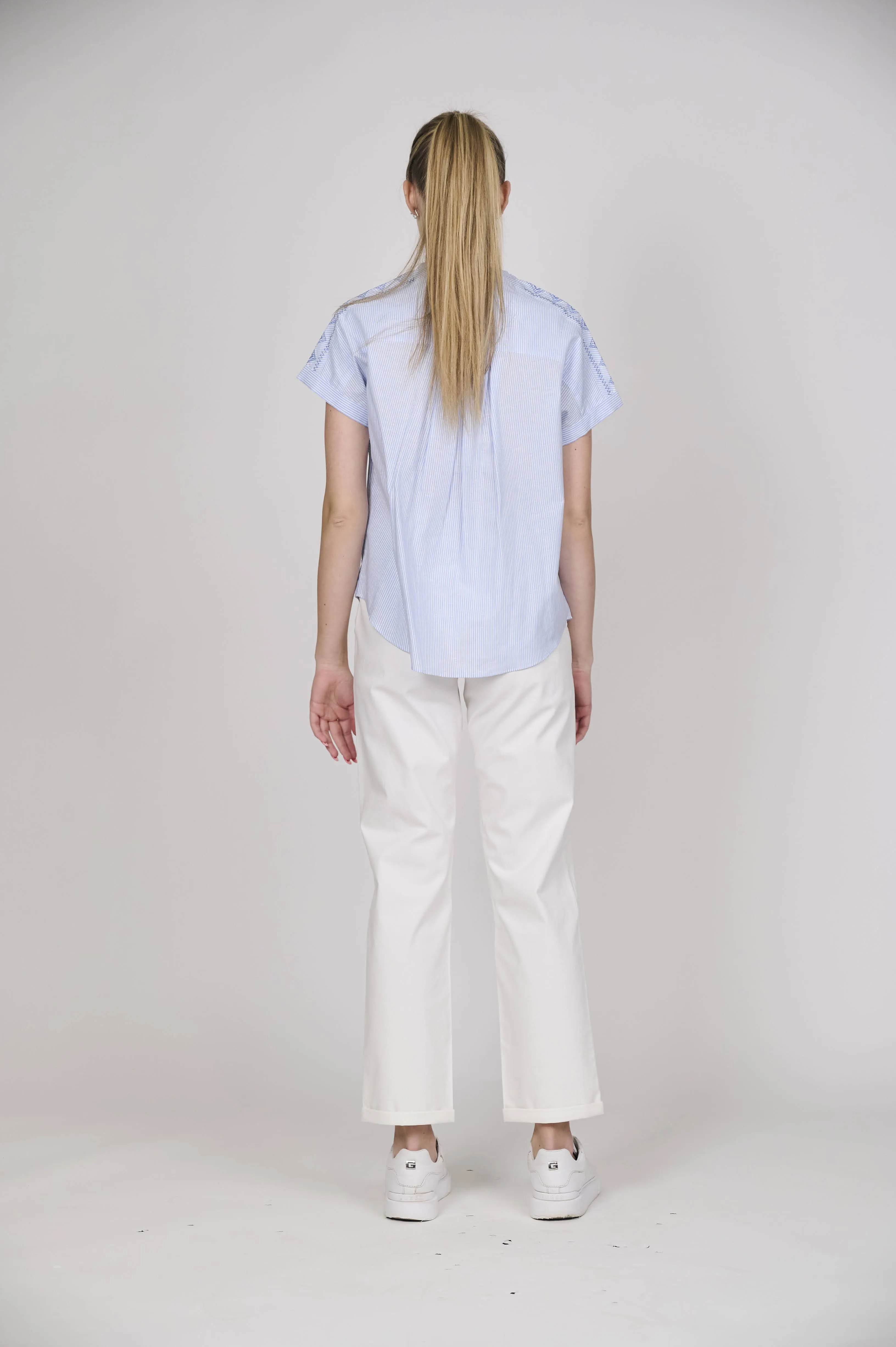 Effortless Chic Striped Blouse