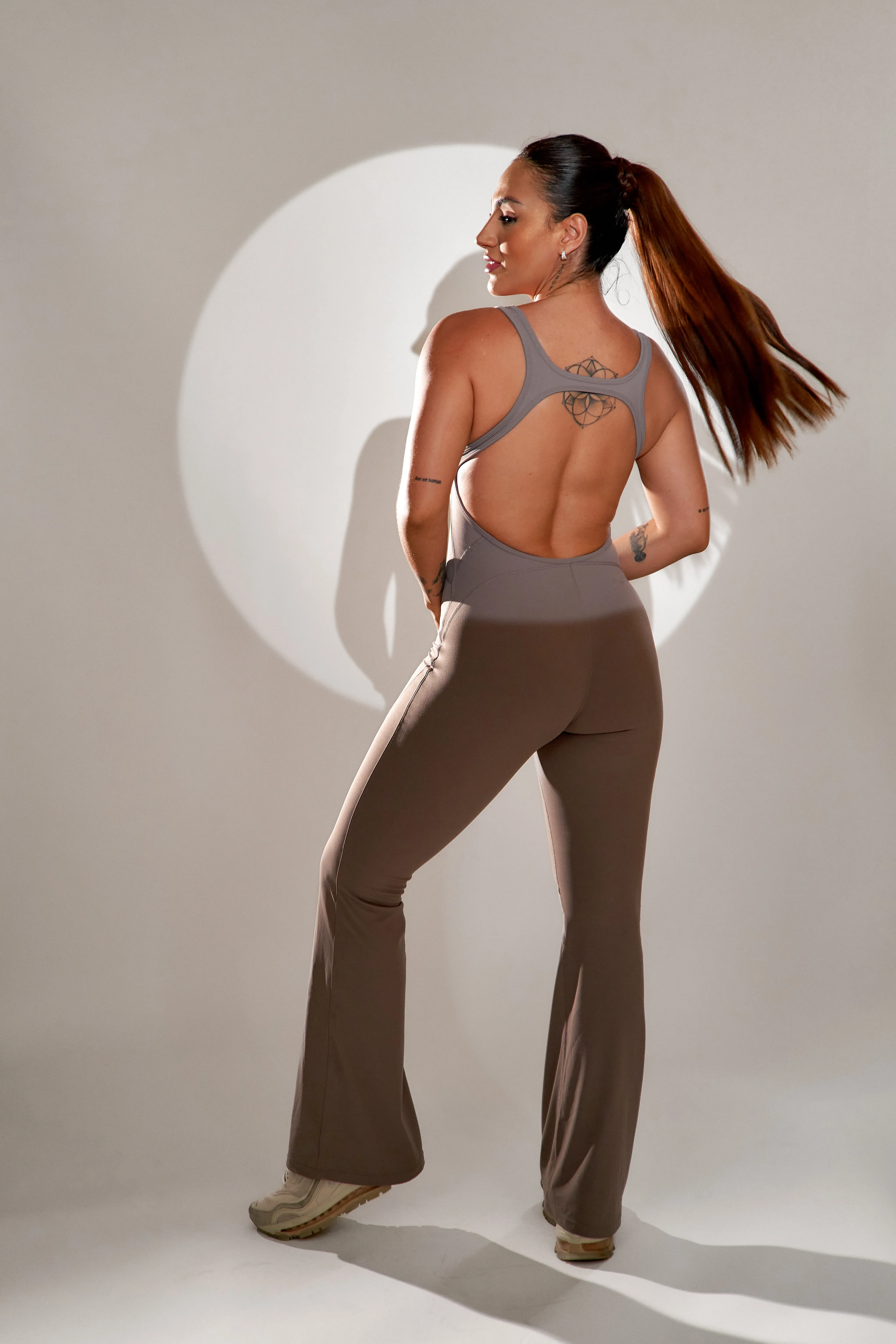 Elegant Sport Yoga Workout Jumpsuit
