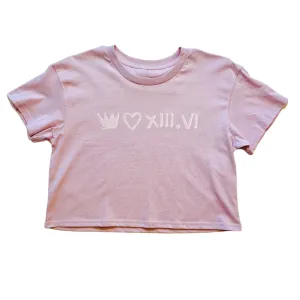 Elements Crop Tee - Orchid