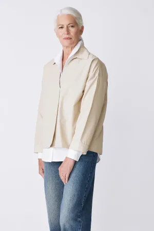 Emma Collared Kimono - Classic Khaki