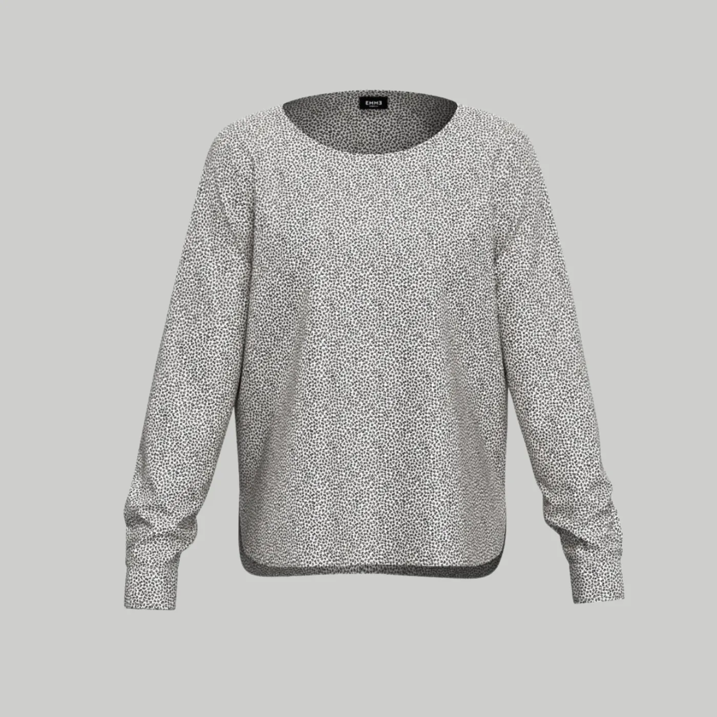 Emme Marella Printed Blouse | Beige Print