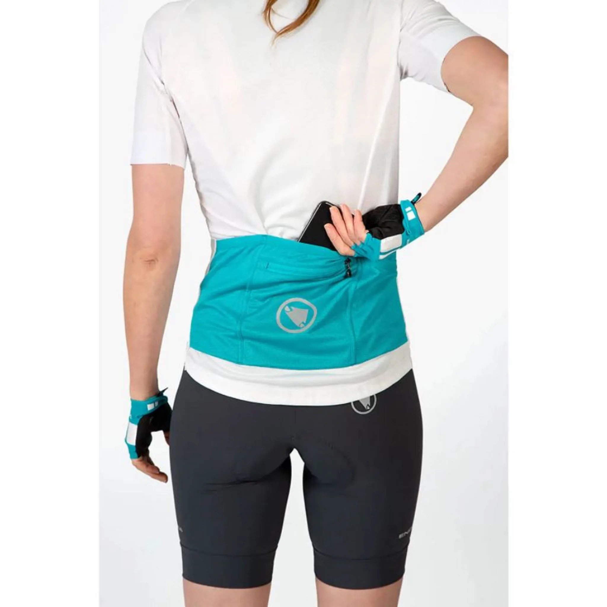 Endura Women's FS260-Pro Short Sleeve Jersey White