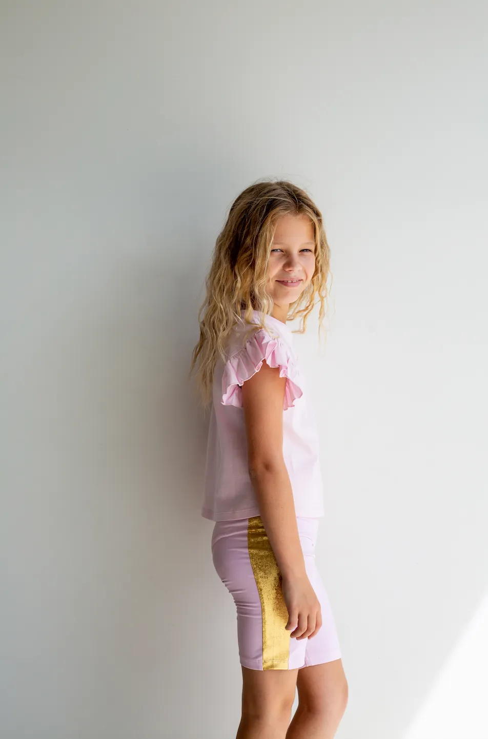 Erin T-shirt - Taffeta Pink