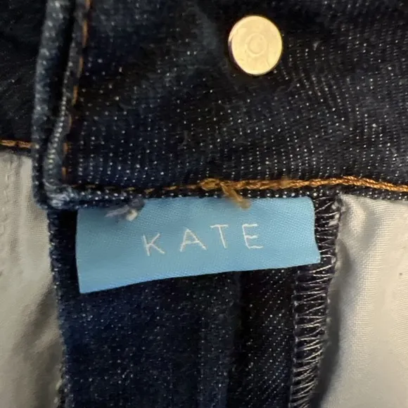 ESCADA Sport Kate Bootcut Jeans Dark Wash Braided Belt Loops Italy Sz 46 Vintage