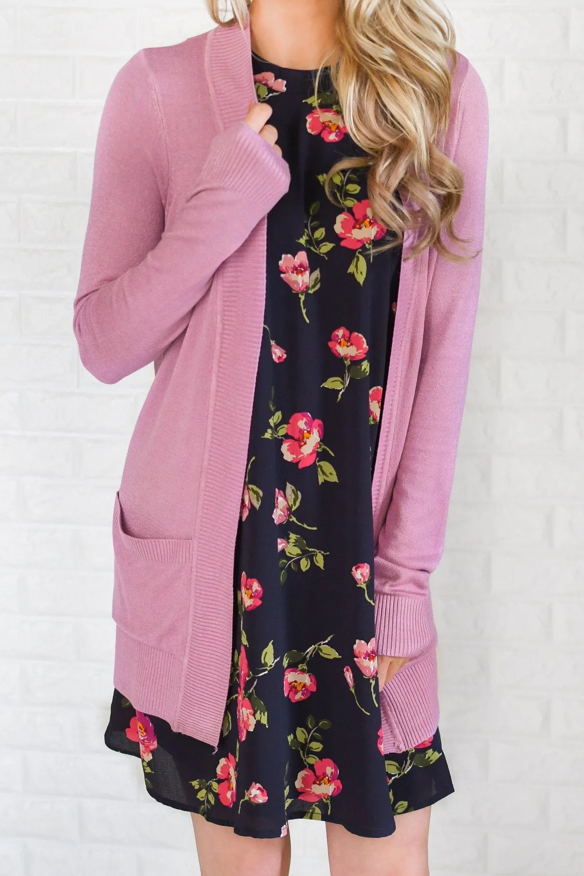Essential Soft Purple Cardigan