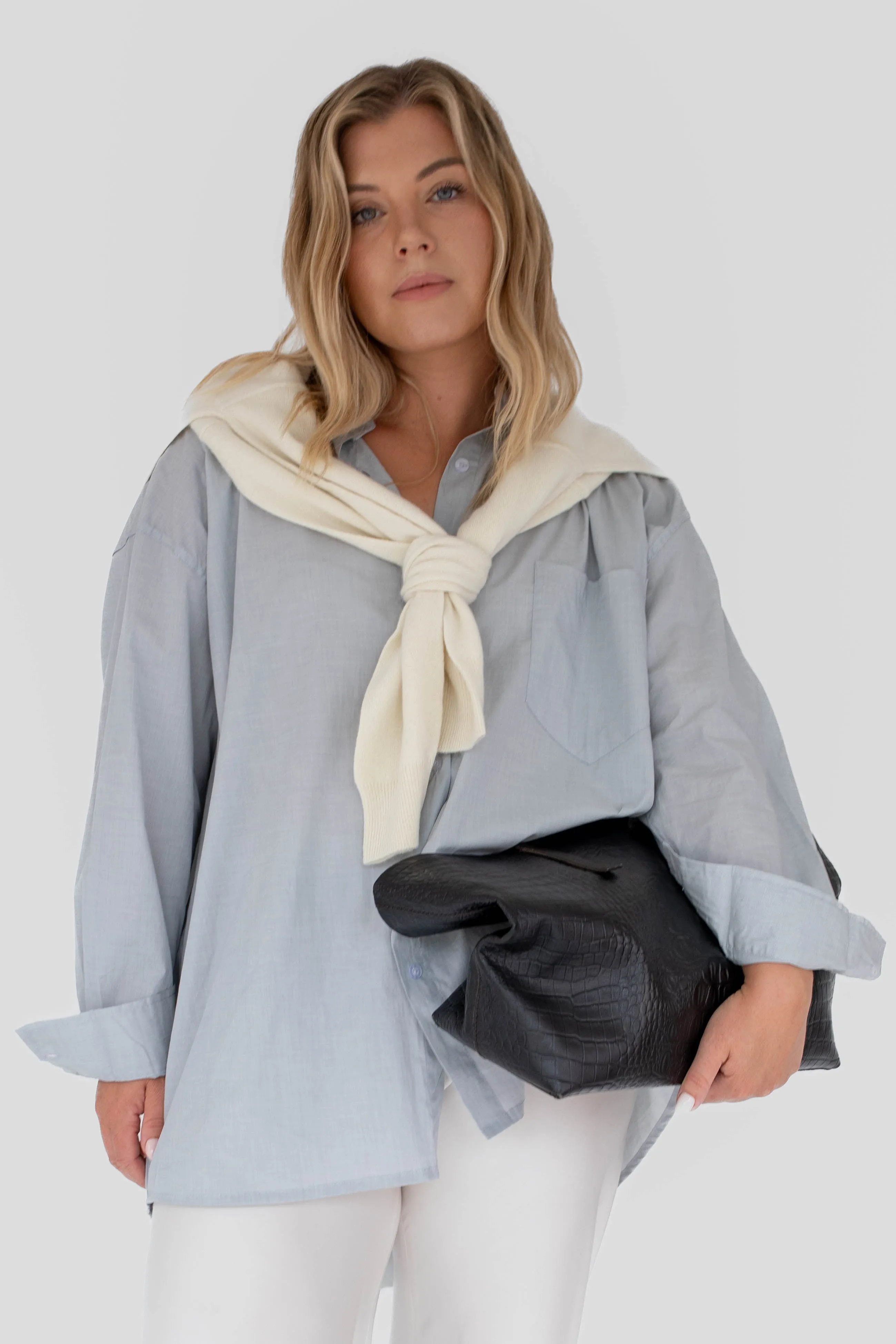 Everyday shirt - blue grey