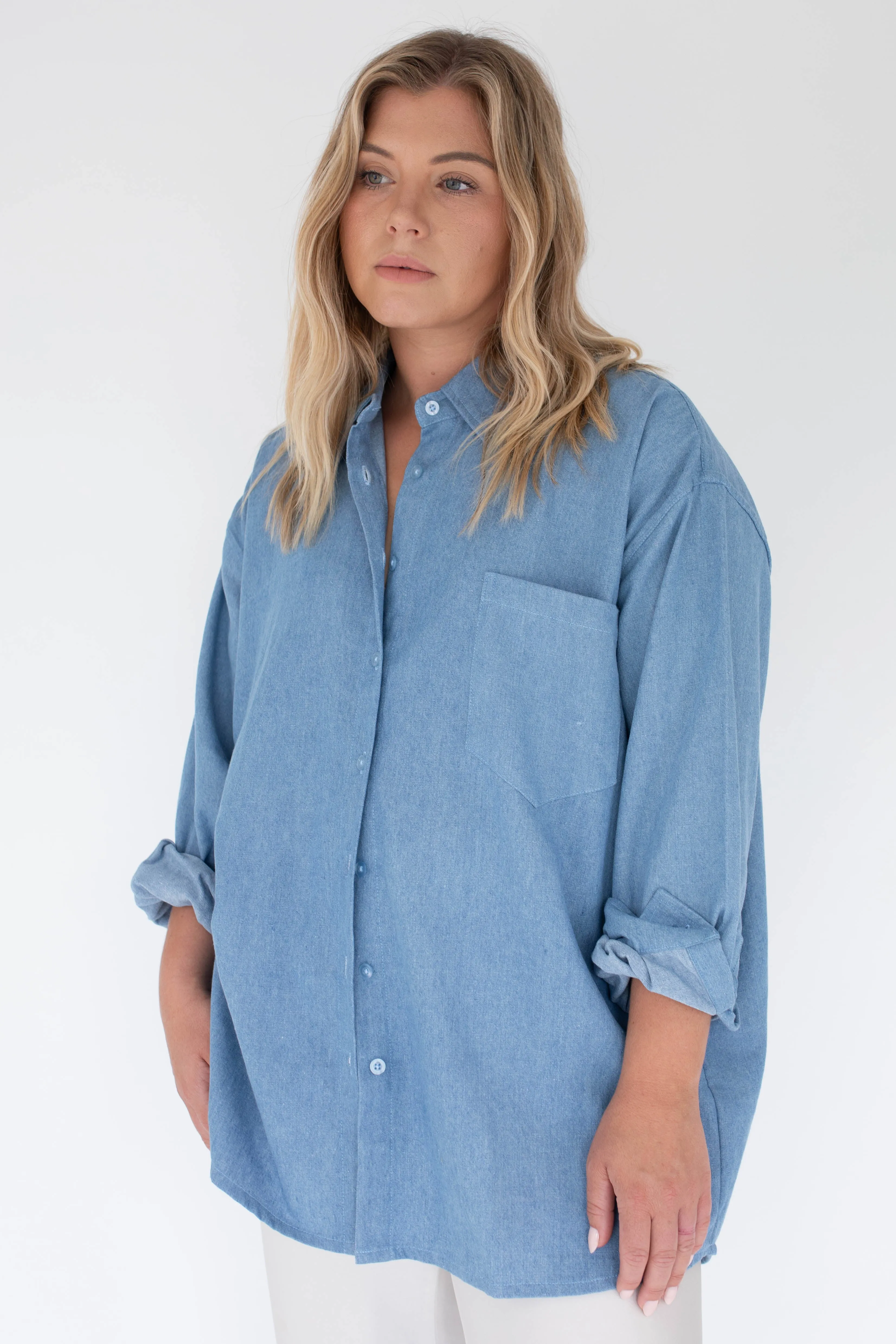 Everyday shirt - light weight denim