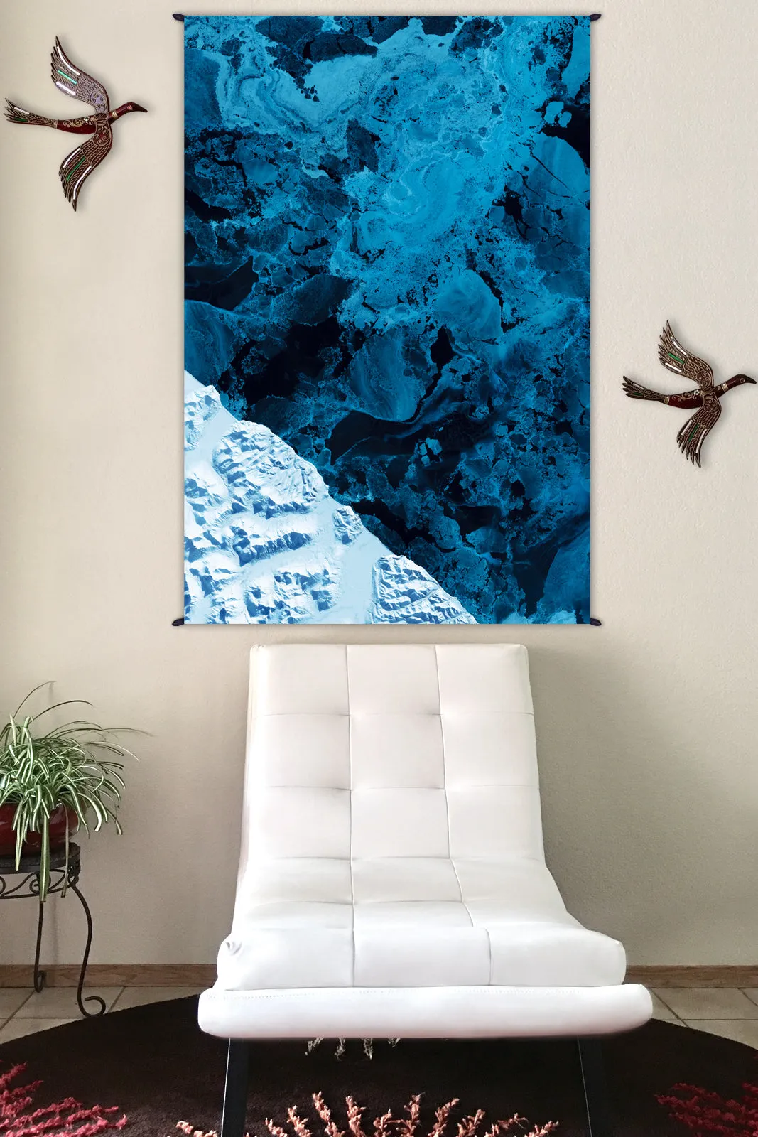 Fabric Tapestry - Nature Wall Hanging - Home Decor Tapestry - Kamchatka