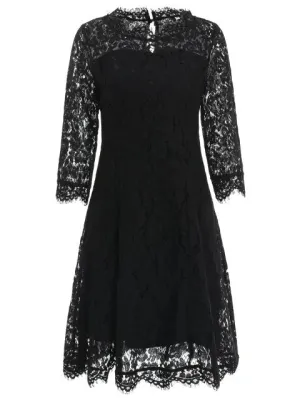 Fabulous Trapeze A Line Dress