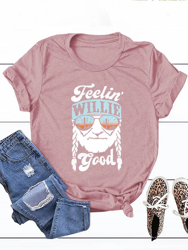 Feelin Willie Good Mom Graphic Tee
