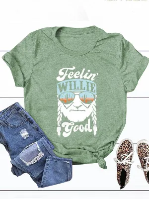 Feelin Willie Good Mom Graphic Tee
