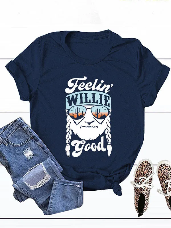 Feelin Willie Good Mom Graphic Tee