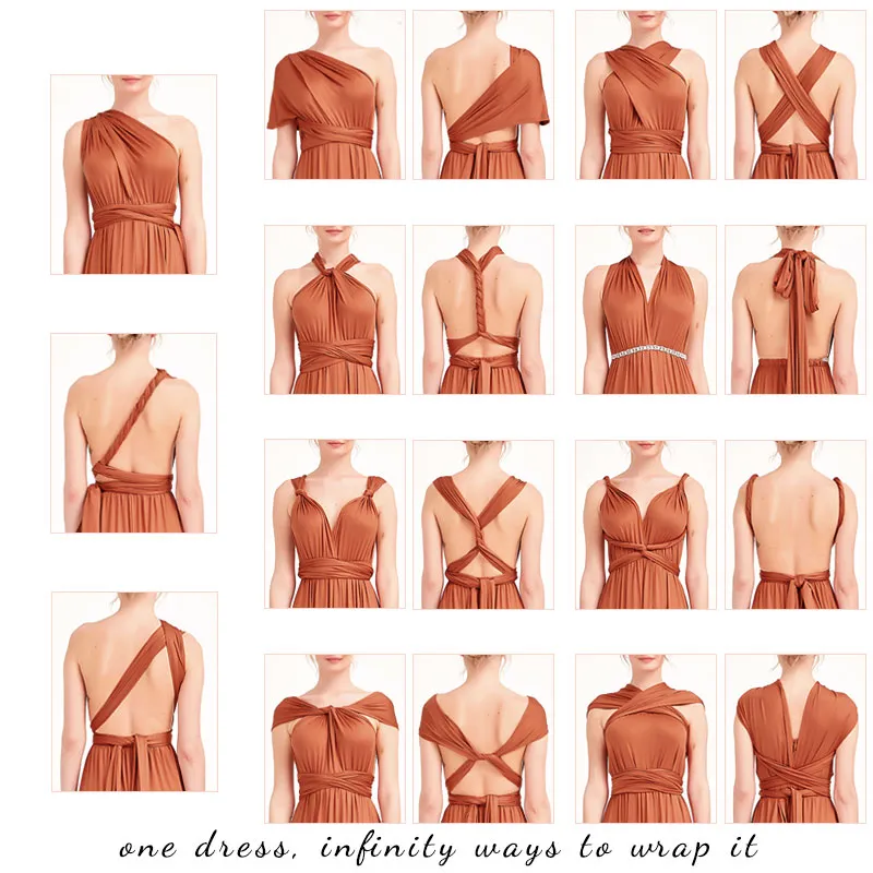 [Final Sale] Silver Sage Infinity Wrap Maxi Bridesmaid Dress