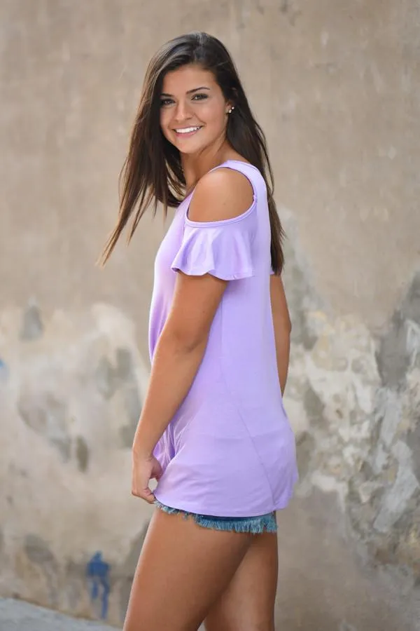 Fine Day Top ~ Purple