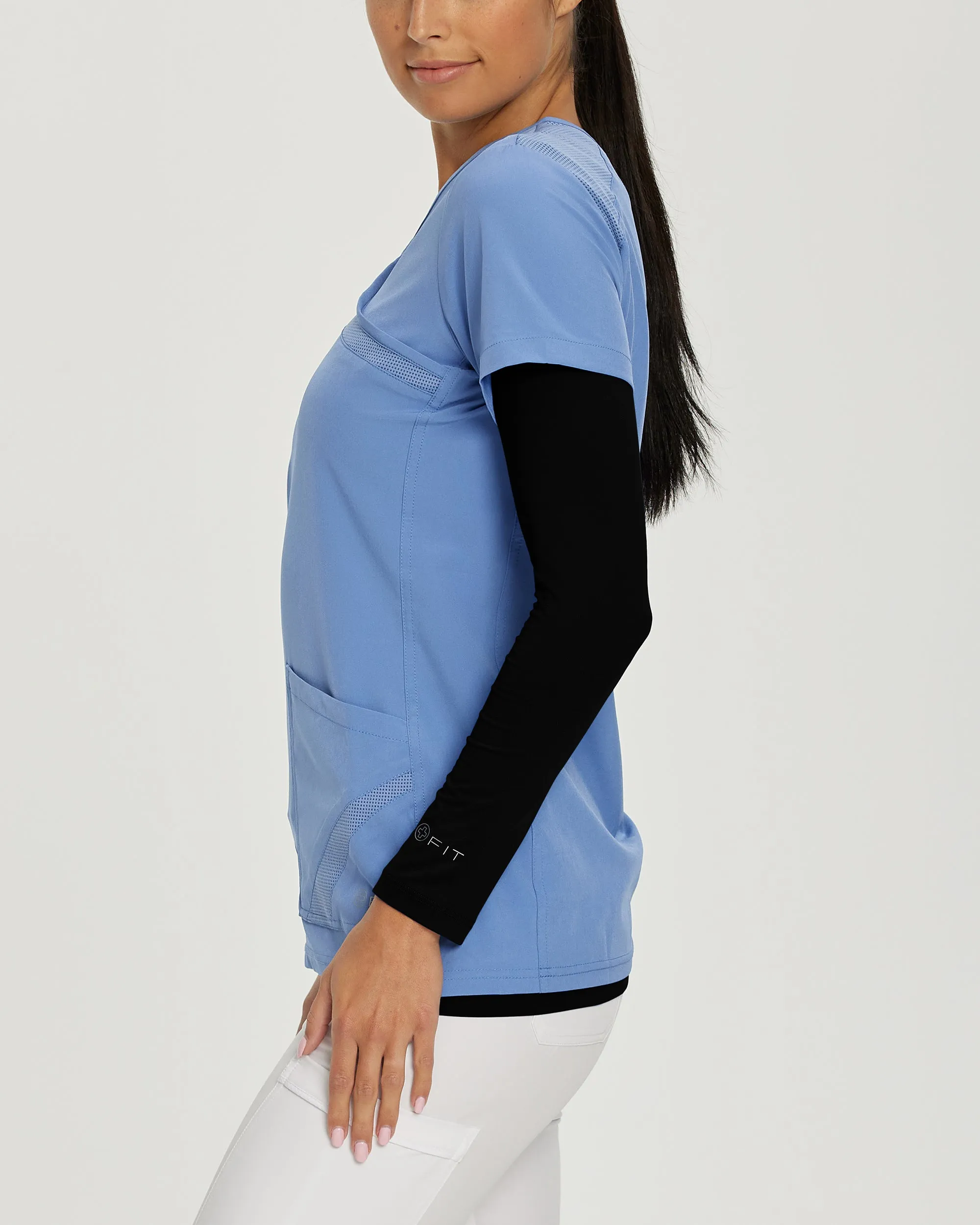 FIT 207 FIT Women's Long Sleeve Tee Black
