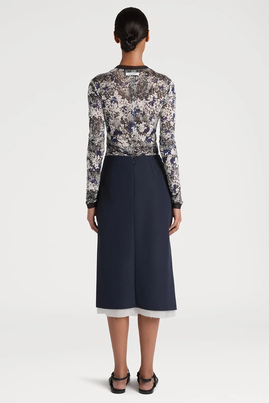 FLORAL FUSION BLOUSE