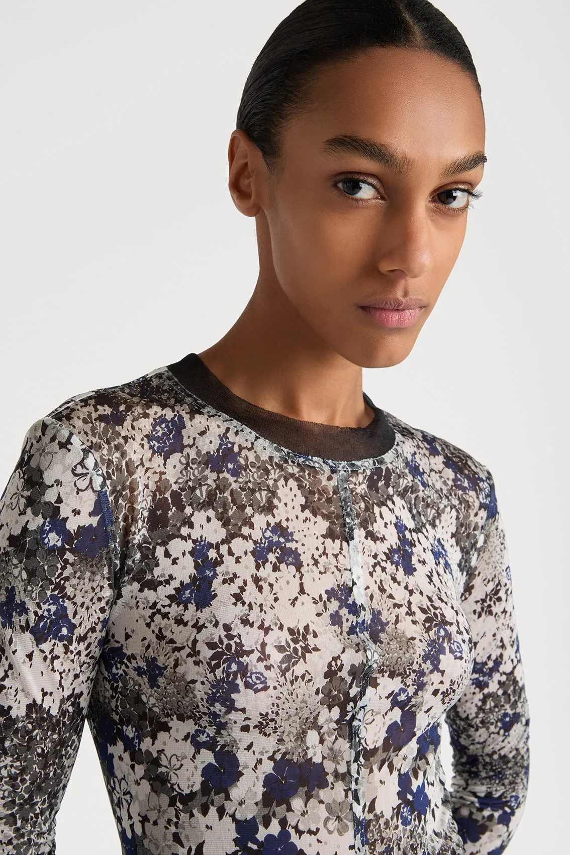 FLORAL FUSION BLOUSE