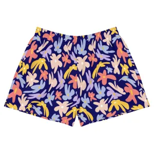 Floral Recycled Athletic Shorts