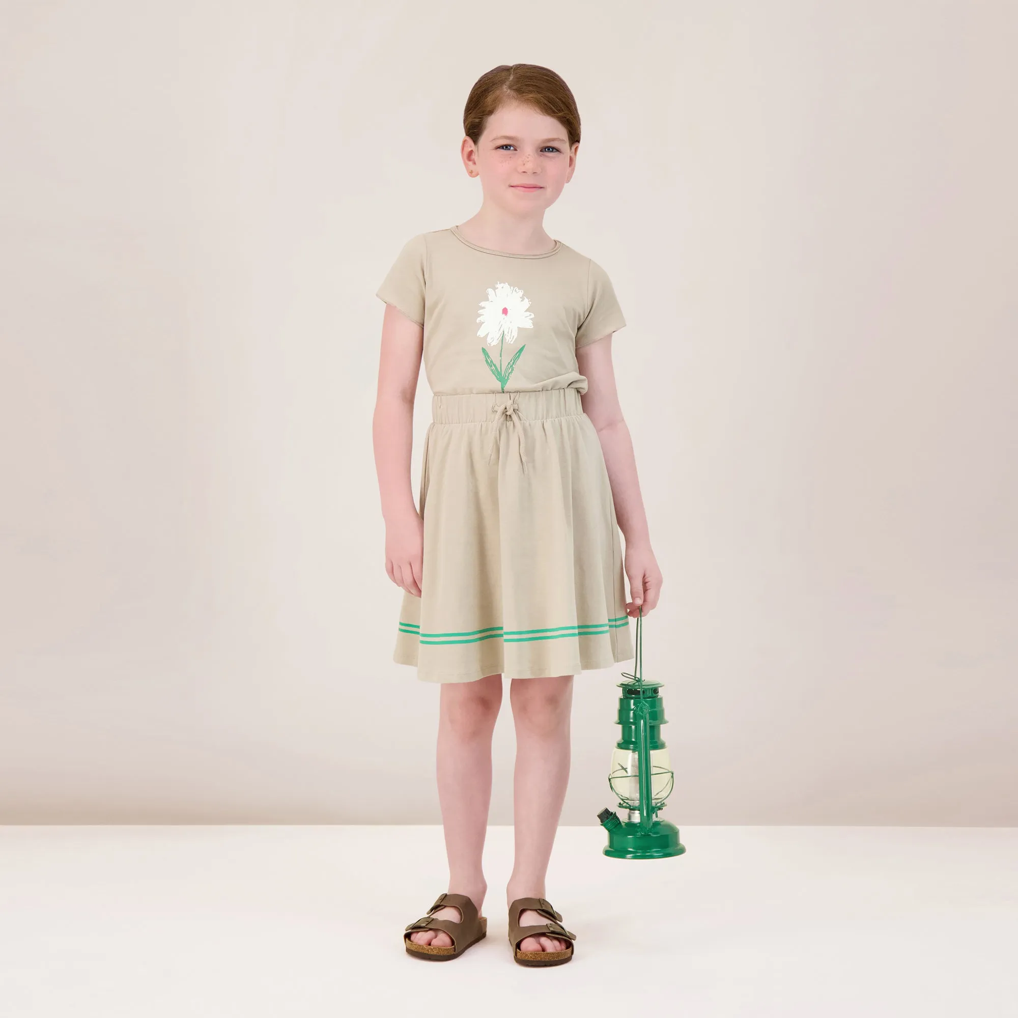 Flower tee short sleeve