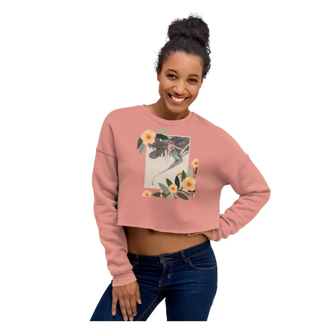Fragility Fairy Crop Sweatshirt